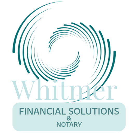 Whitmer Financial Solutions logo, professional tax preparation and financial services company